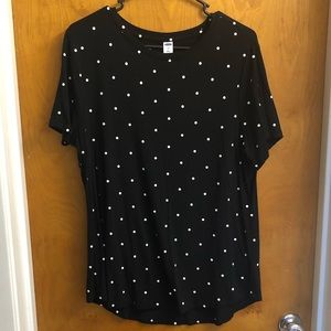 Old navy polka dot luxe shirt
